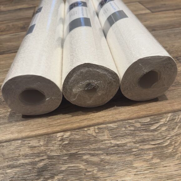 3 -Scott Living Series Textured and Paintable Design Large Wallpaper Roll Vinyl - Picture 2 of 11